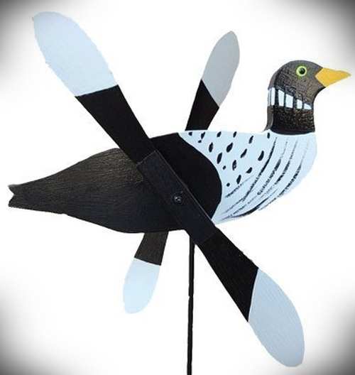 Whirlybird Loon Spinner w/Pole